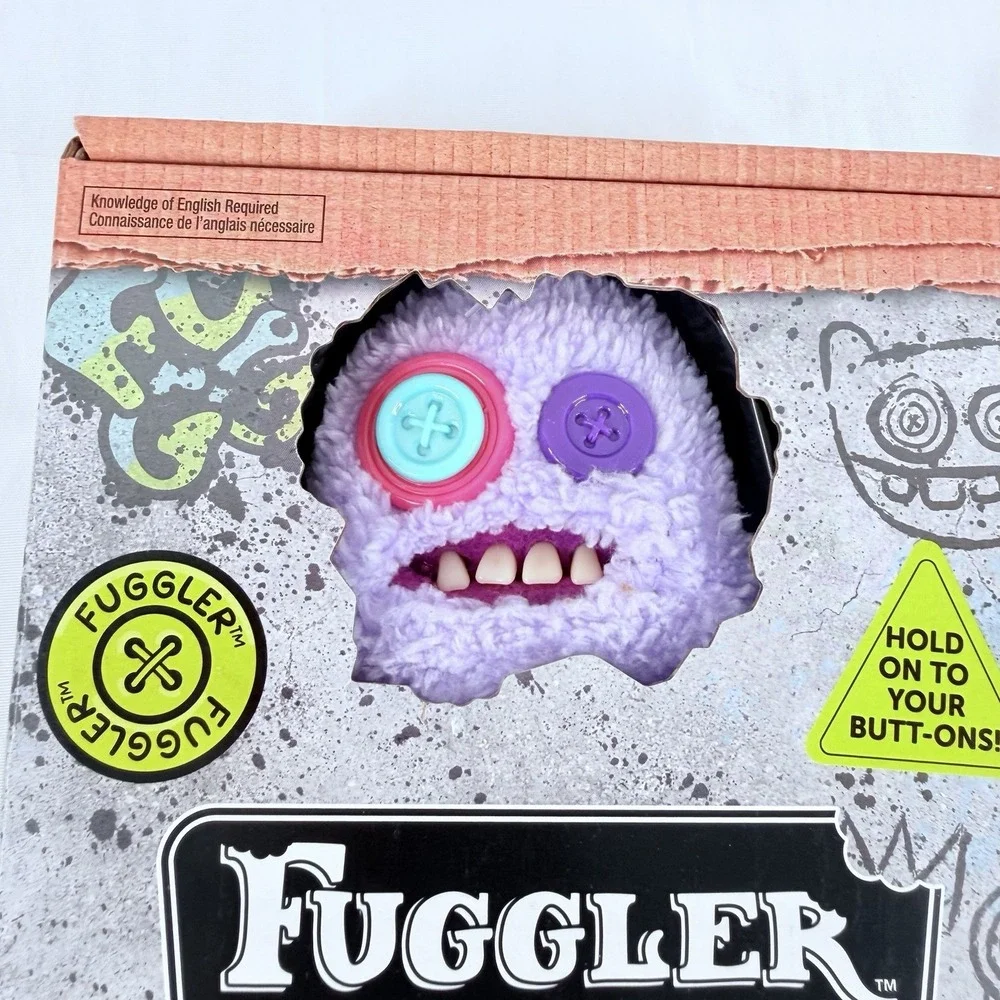 Fuggler Funny Ugly Monster Dice Game Limited‎ Edition Purple Plush